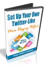 Set Up Twitter Micro Blog
